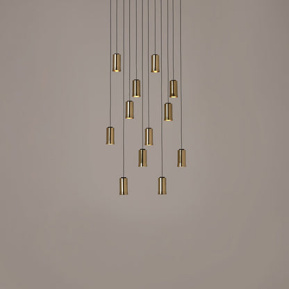 Cirio Cascada Rectangular LED Pendant Light in Detail.