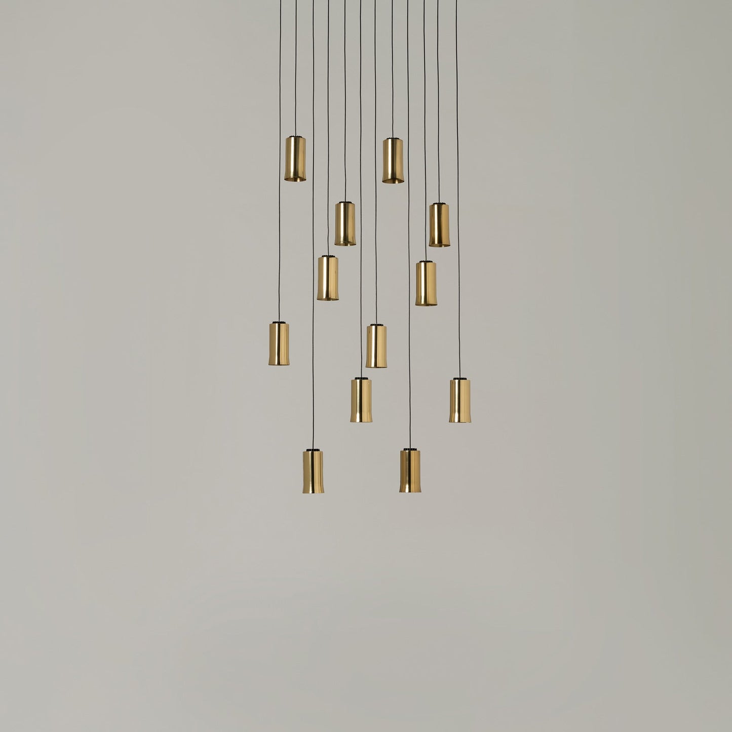 Cirio Cascada Rectangular LED Pendant Light in Detail.