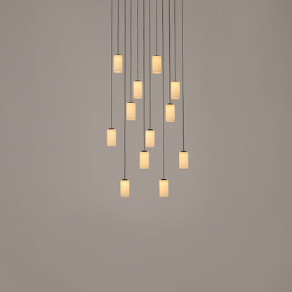 Cirio Cascada Rectangular LED Pendant Light in Detail.