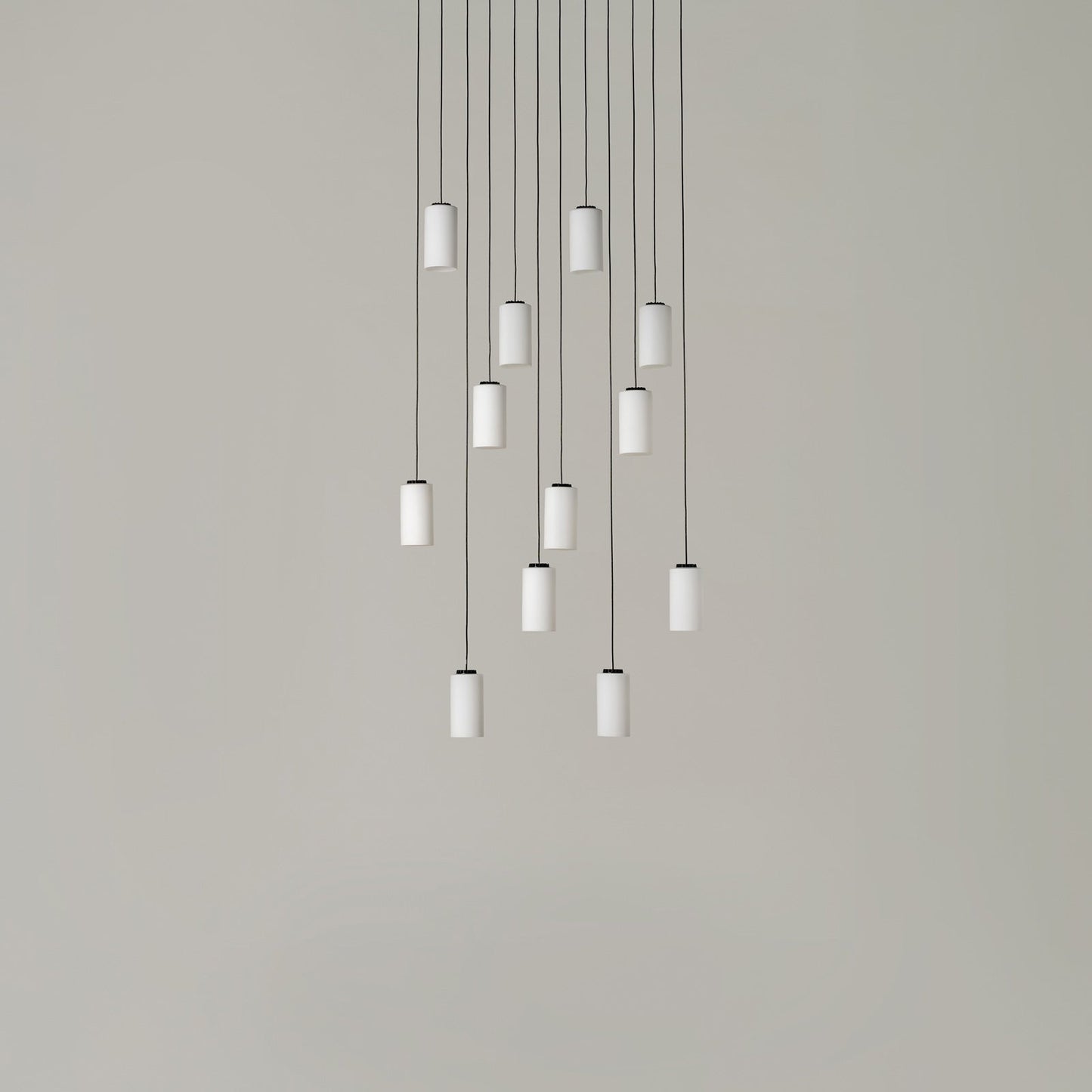 Cirio Cascada Rectangular LED Pendant Light in Detail.