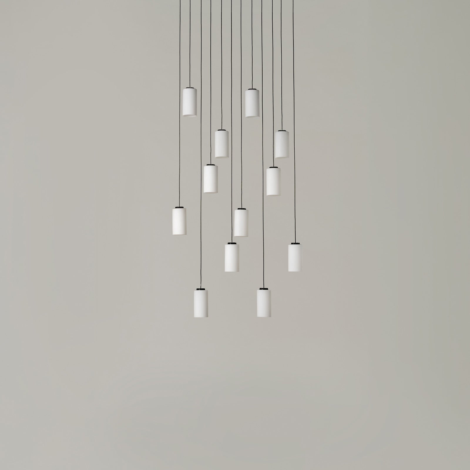 Cirio Cascada Rectangular LED Pendant Light in Detail.