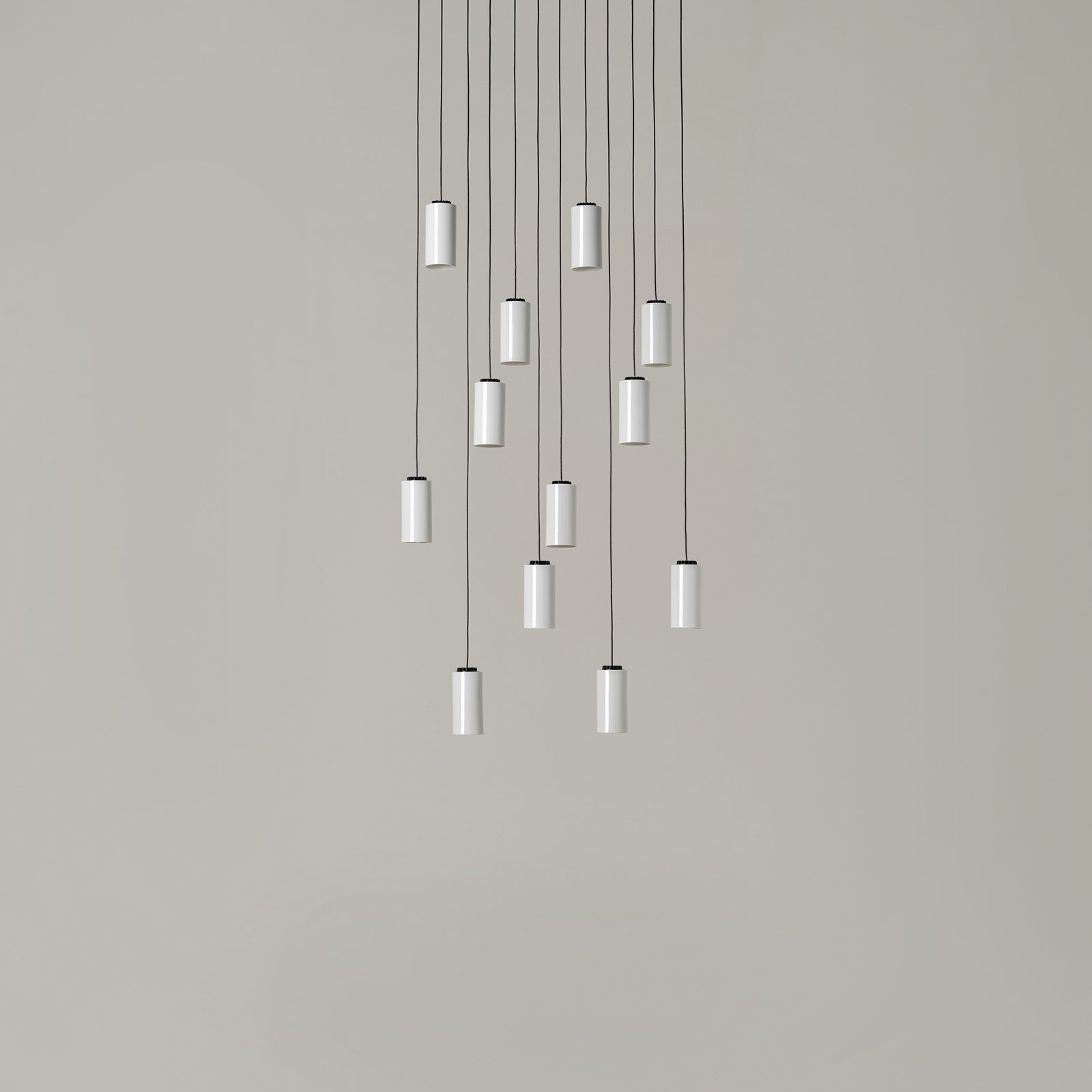 Cirio Cascada Rectangular LED Pendant Light in Detail.