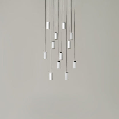 Cirio Cascada Rectangular LED Pendant Light in Detail.