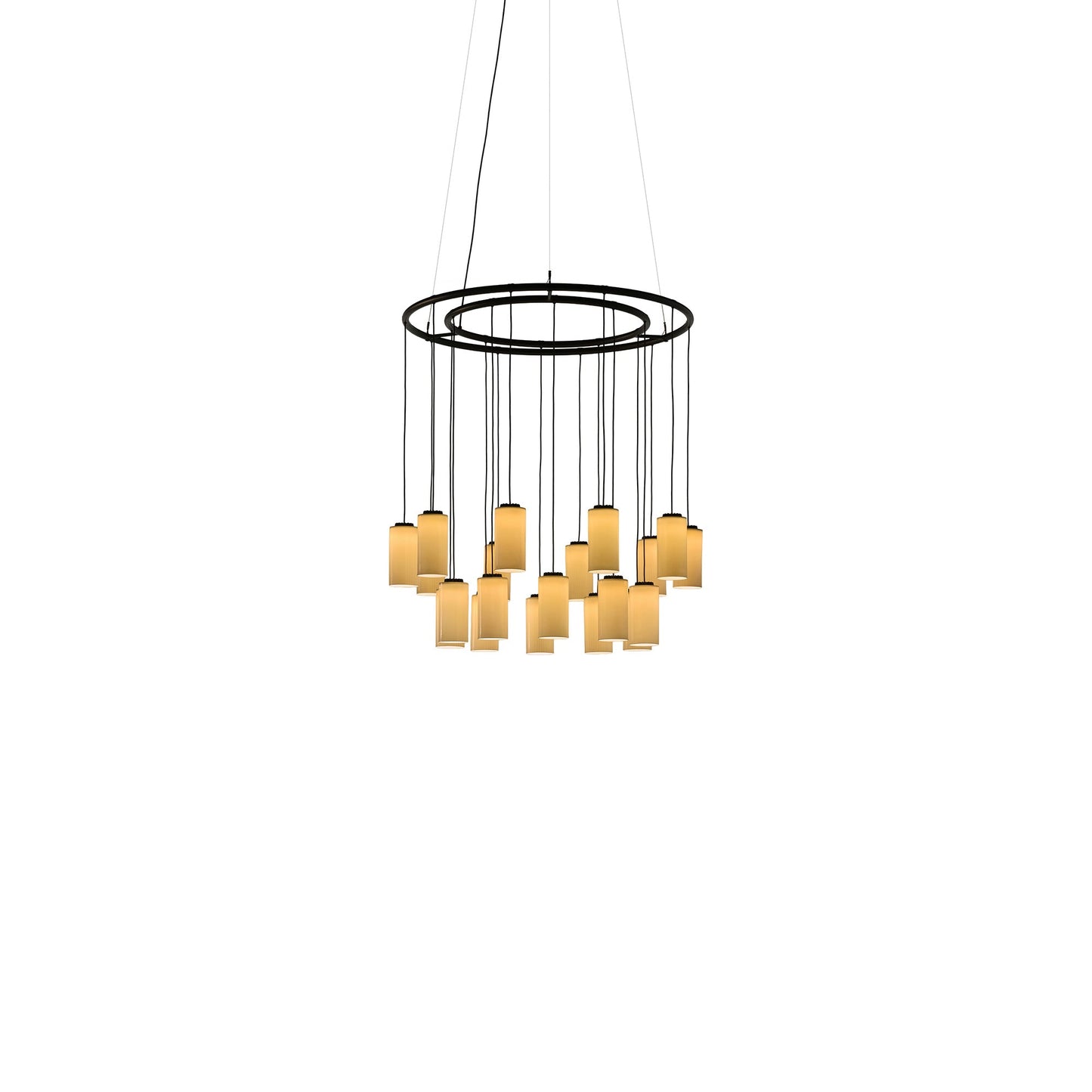 Cirio LED Chandelier in White Porcelain (Small).