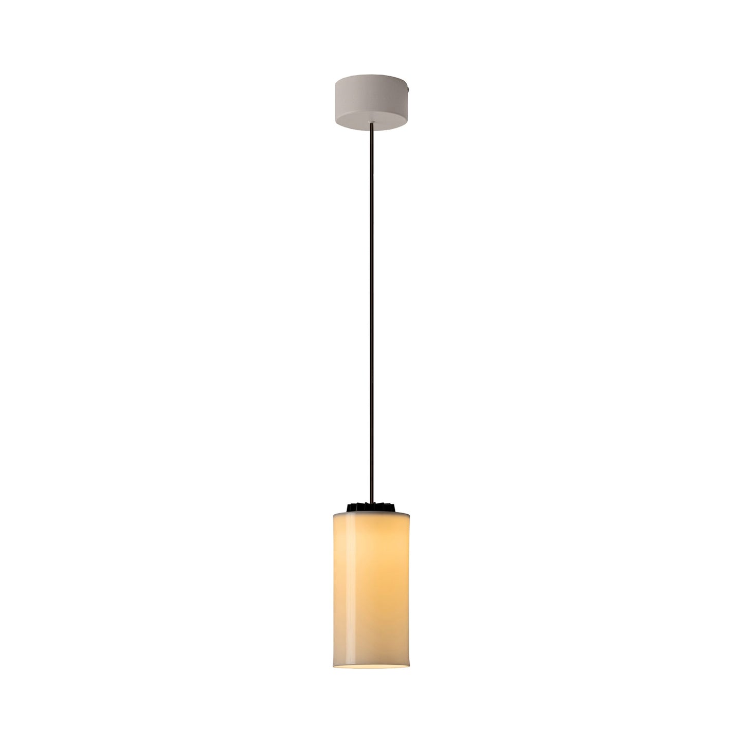 Cirio LED Pendant Light in White Surface/White Porcelain.