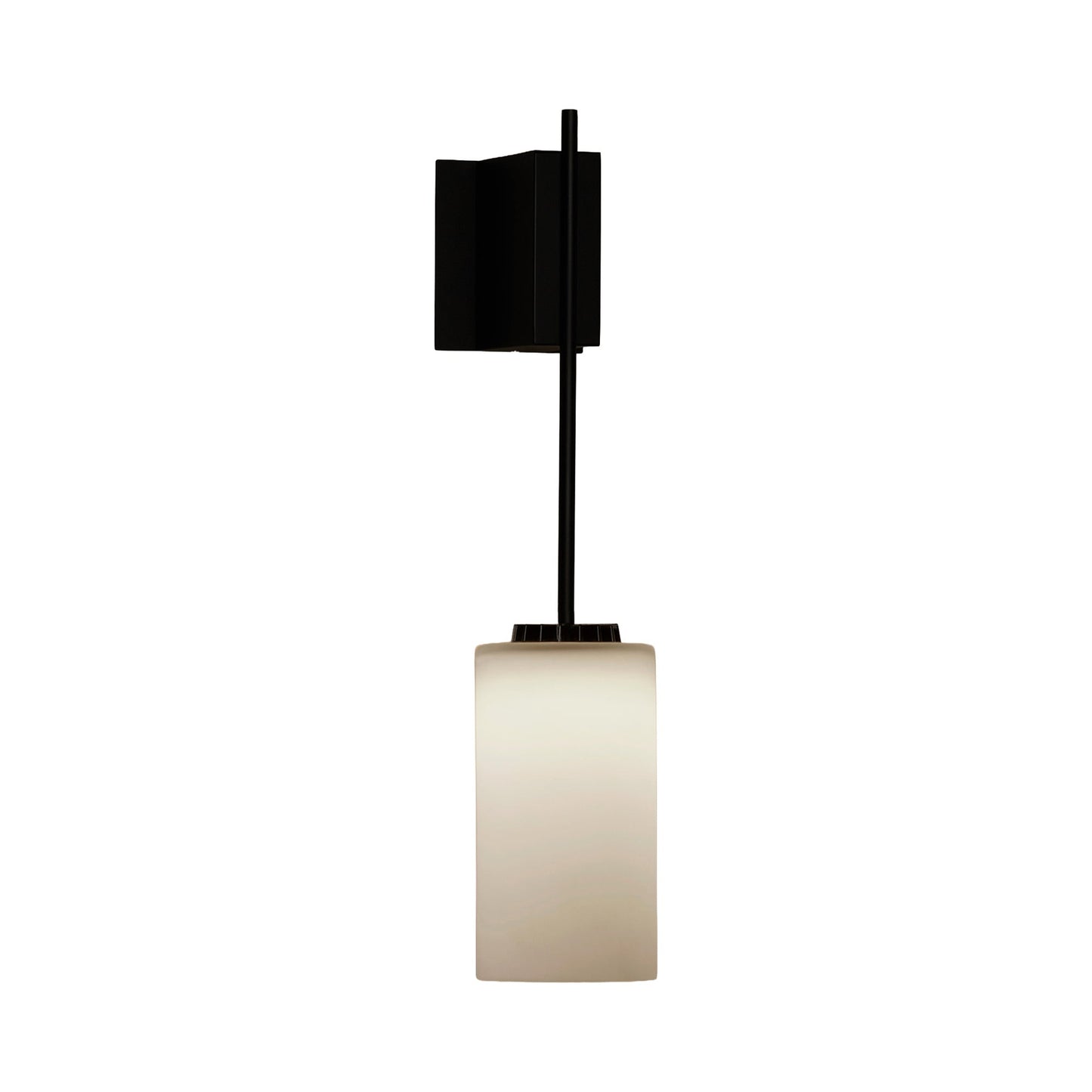 Cirio LED Wall Light in White Opal Glass (1-10V).