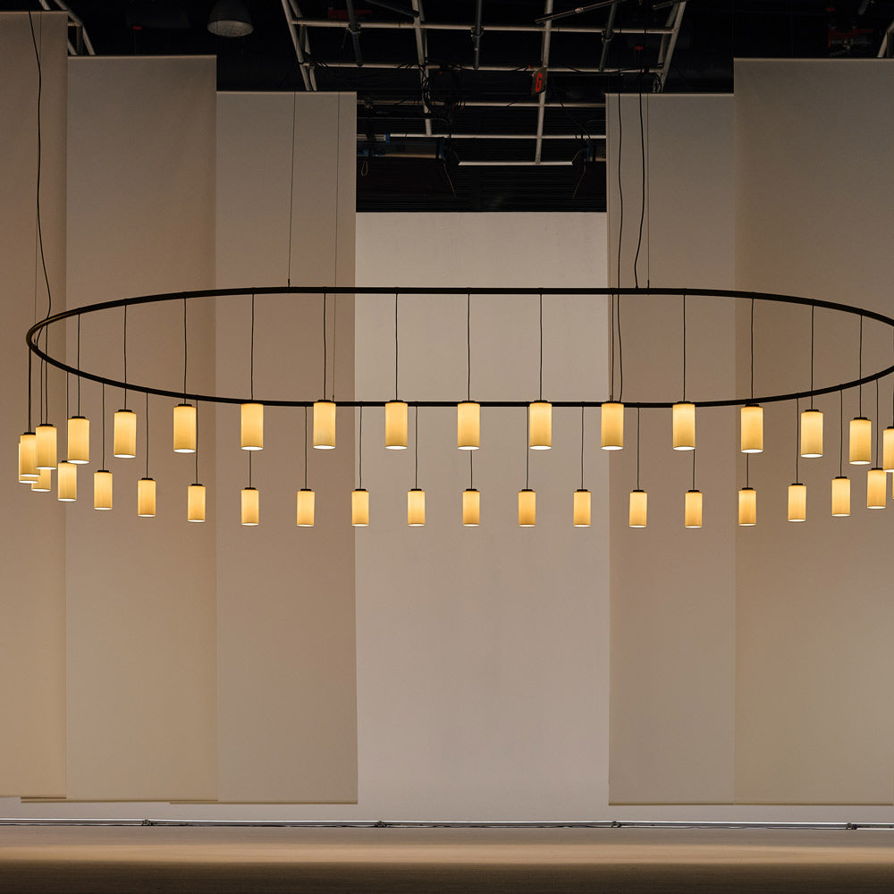 Cirio Oval LED Pendant Light in Detail.