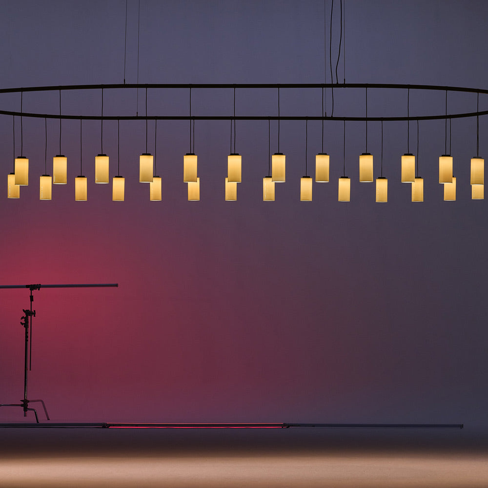 Cirio Oval LED Pendant Light in Detail.