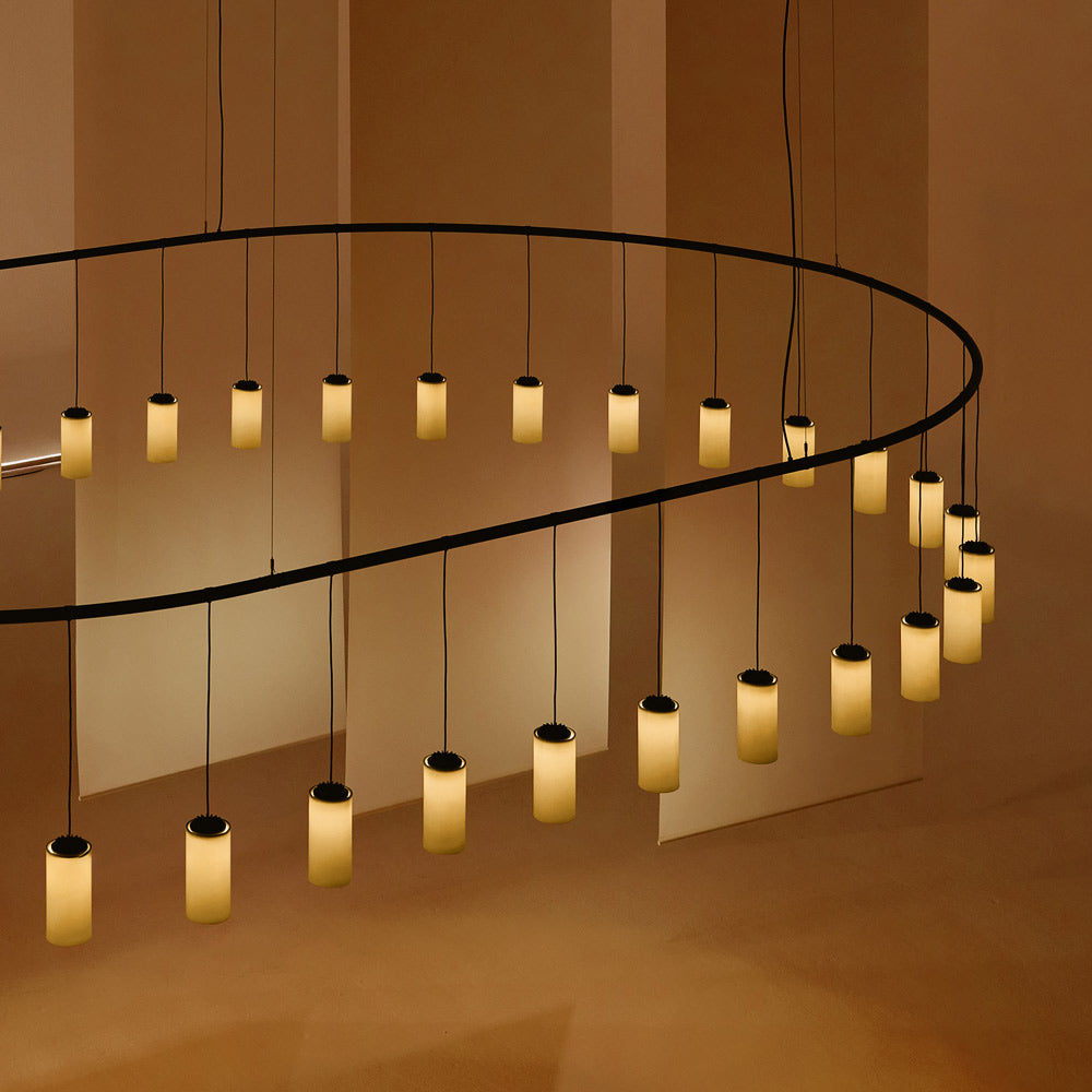 Cirio Oval LED Pendant Light in Detail.