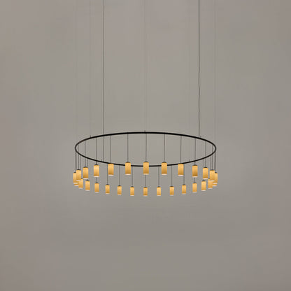 Cirio Rectangular LED Pendant Light in Detail.