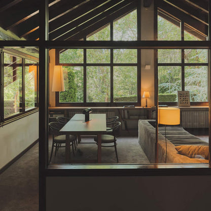 Duo Table Lamp in iving room.