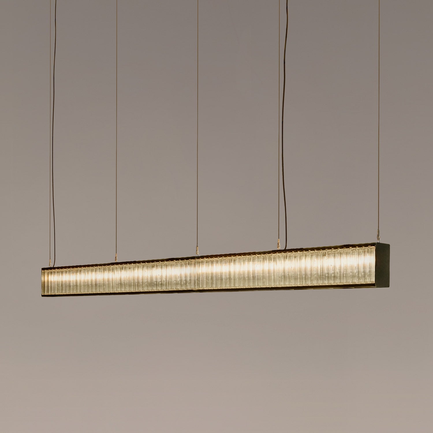 Estadio Linear Pendant Light in Detail.
