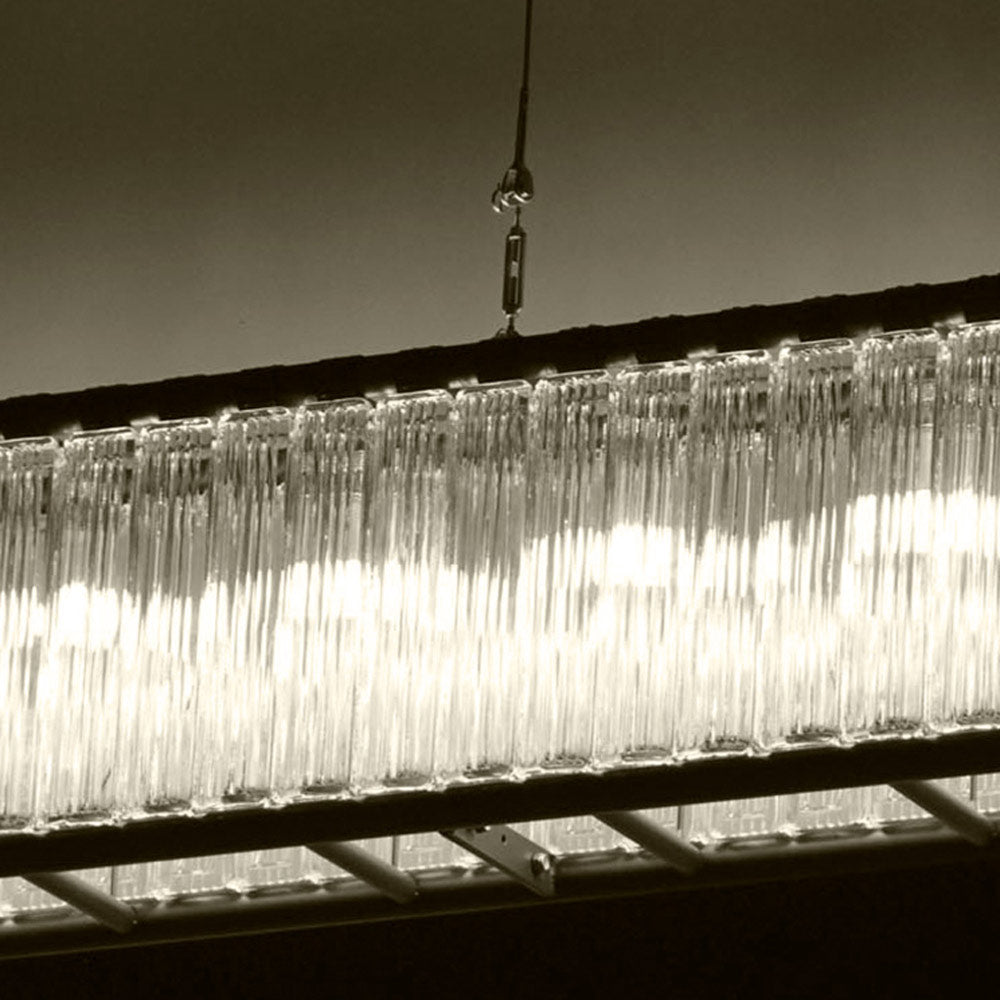 Estadio Linear Pendant Light in Detail.