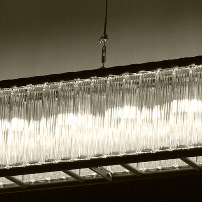 Estadio Linear Pendant Light in Detail.