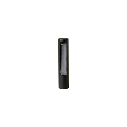 Estadio Outdoor LED Path Light in Texturized Black (17.7-Inch).