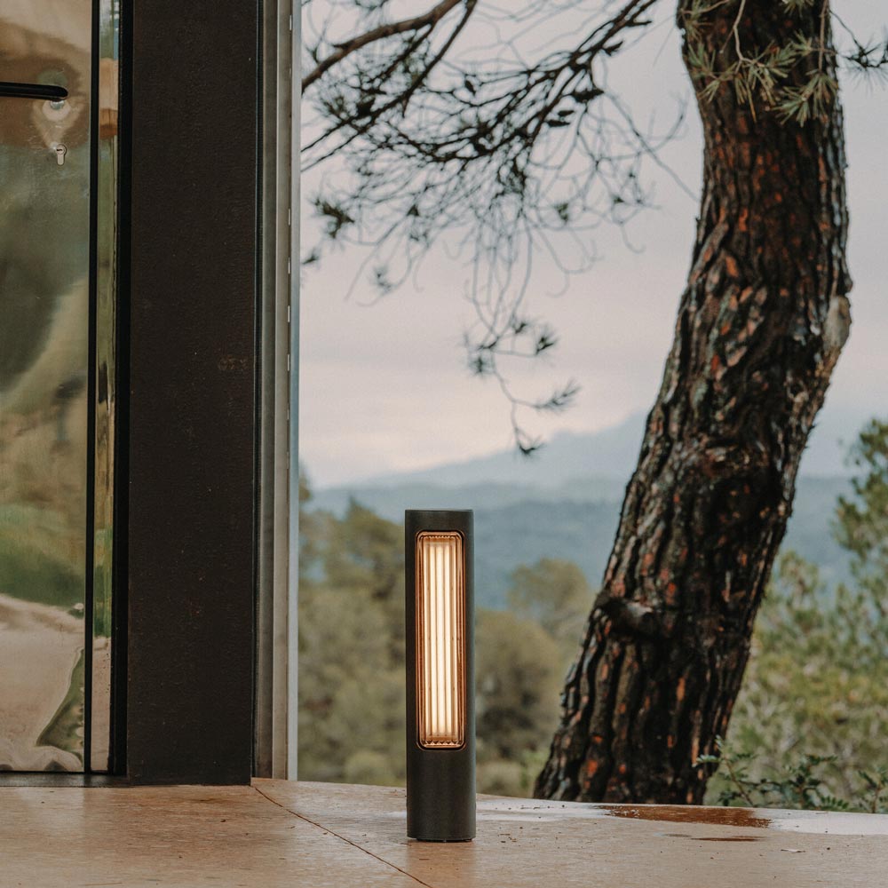 Estadio Outdoor LED Path Light in Outside Area.