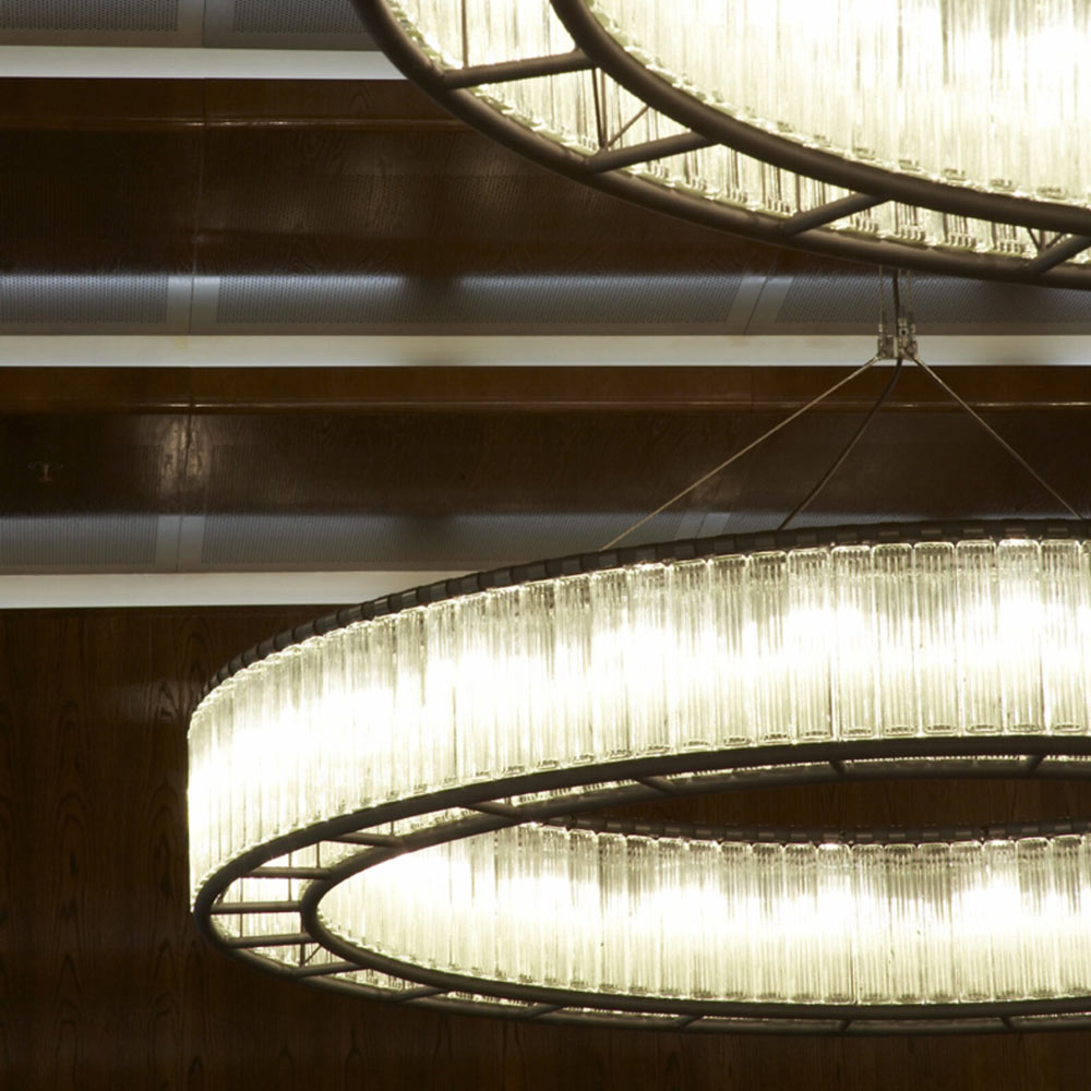 Estadio Pendant Light in Detail.