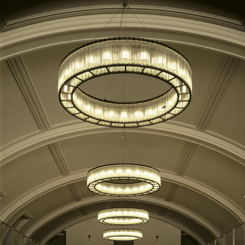 Estadio Pendant Light in Detail.