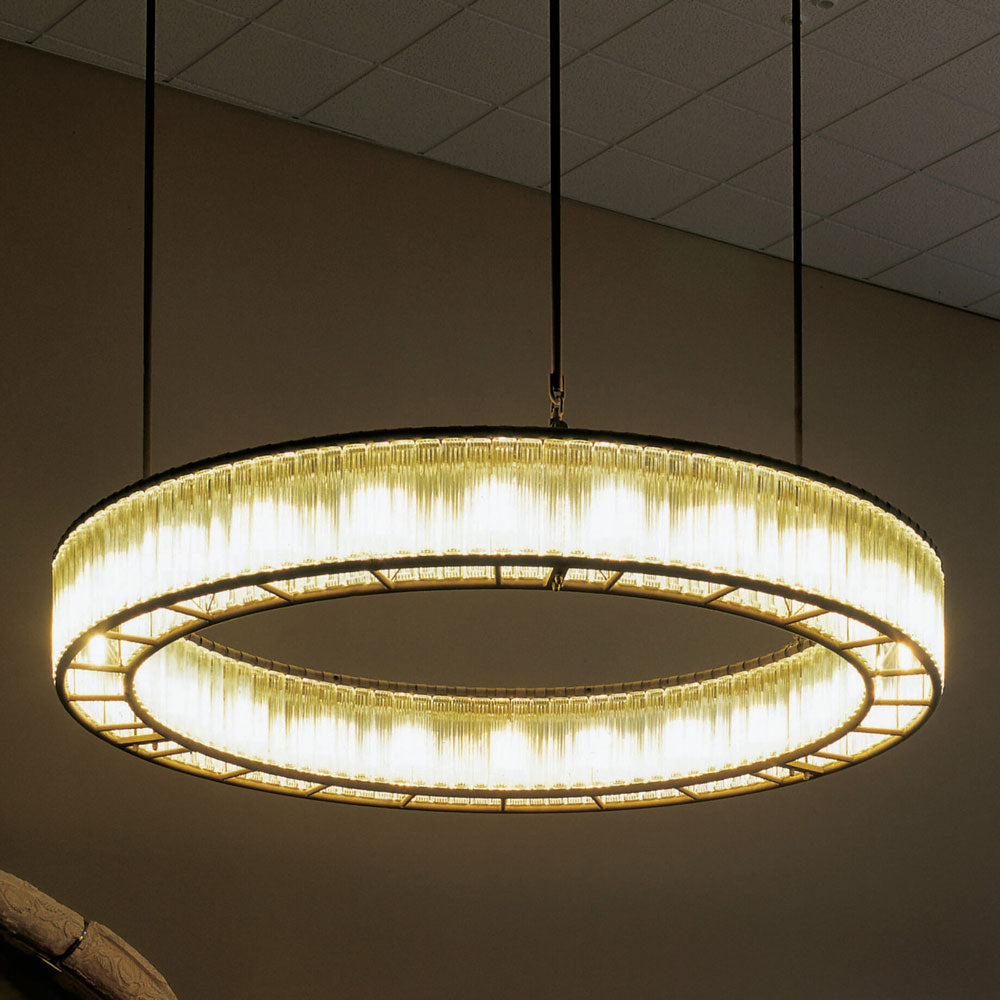 Estadio Pendant Light in Detail.