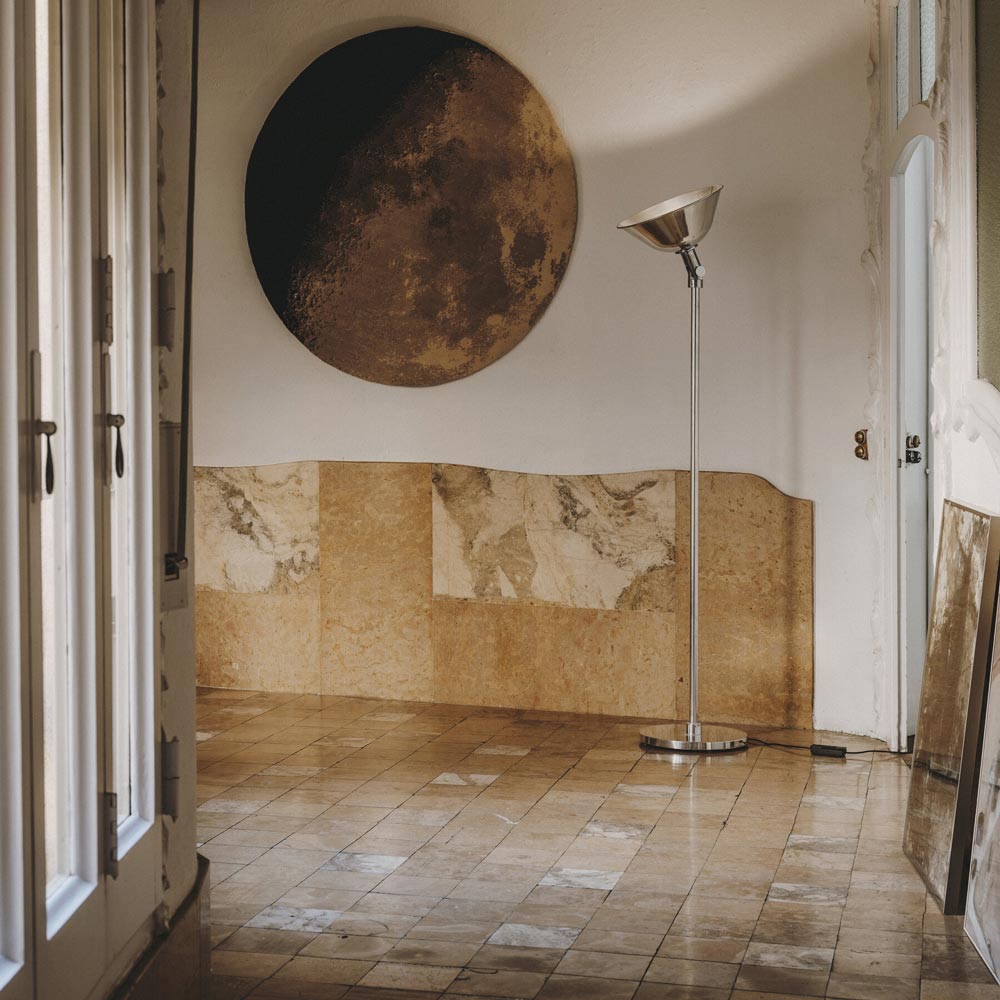 GATCPAC Floor Lamp in living room.
