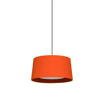 GT5 / GT6 Pendant Light in Black/Red-amber (24.4-Inch).
