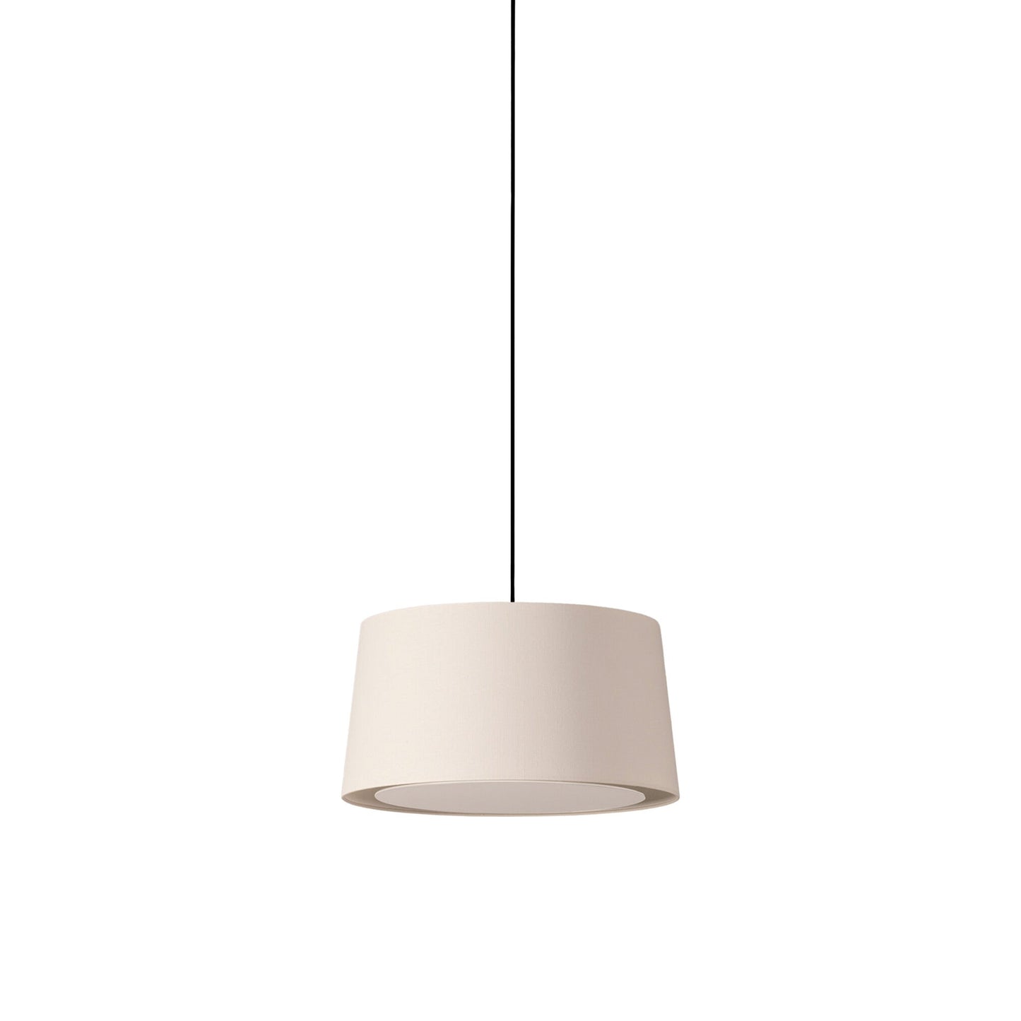 GT5 / GT6 Single Pendant Light in Black/White (17.6-Inch).
