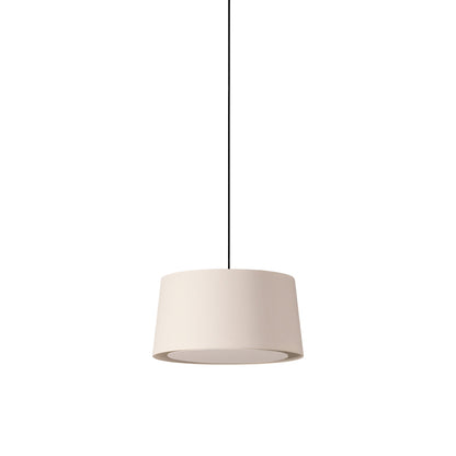 GT5 / GT6 Single Pendant Light in Black/White (17.6-Inch).
