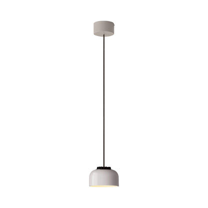HeadHat Bowl LED Pendant Light in White (White Surface /Small).
