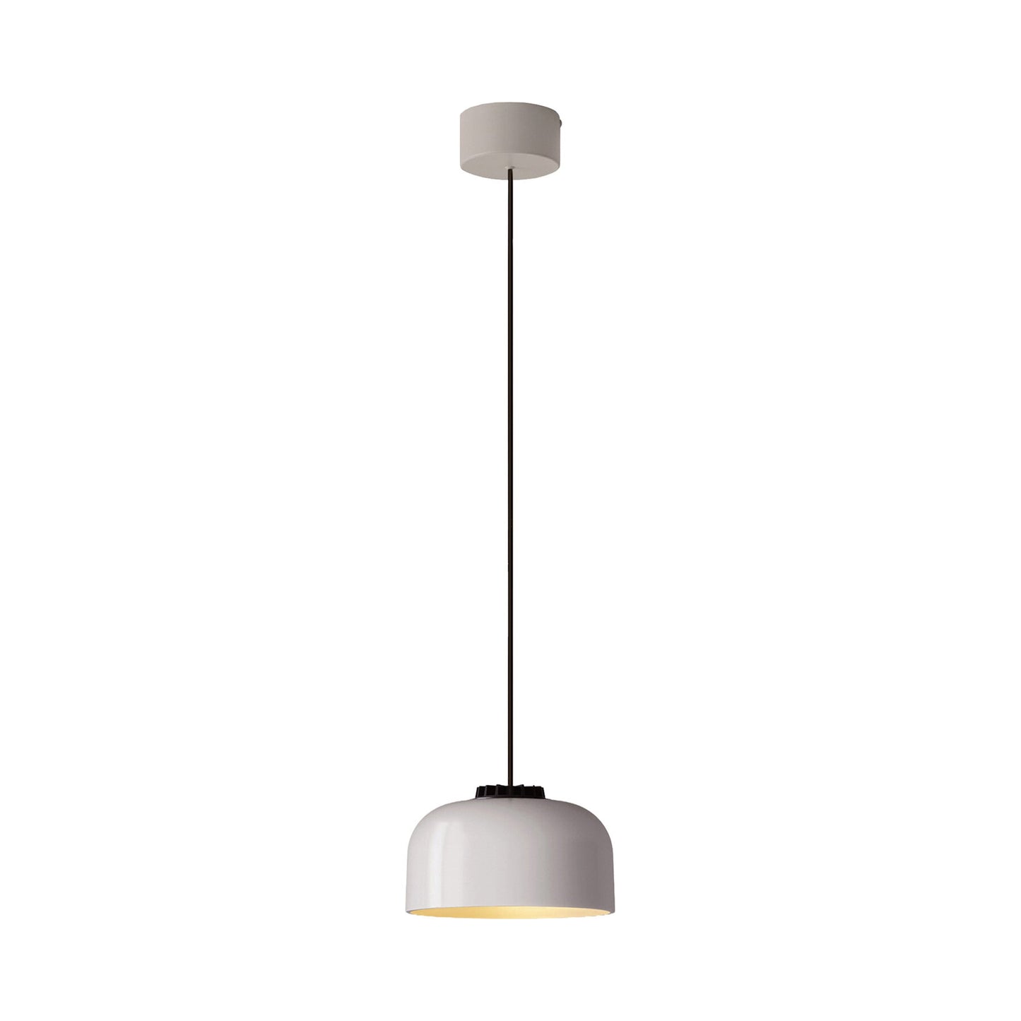 HeadHat Bowl LED Pendant Light in White (White Surface /Large).