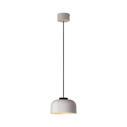 HeadHat Bowl LED Pendant Light in White (White Surface /Large).