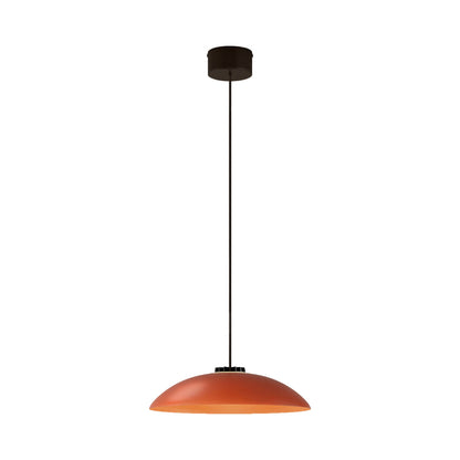 HeadHat LED Pendant Light in Red (Black Surface/Small).