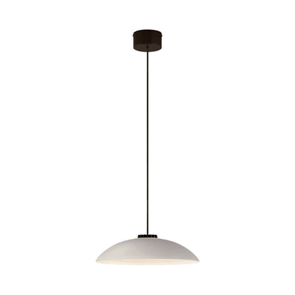 HeadHat LED Pendant Light in White (Black Surface/Small).
