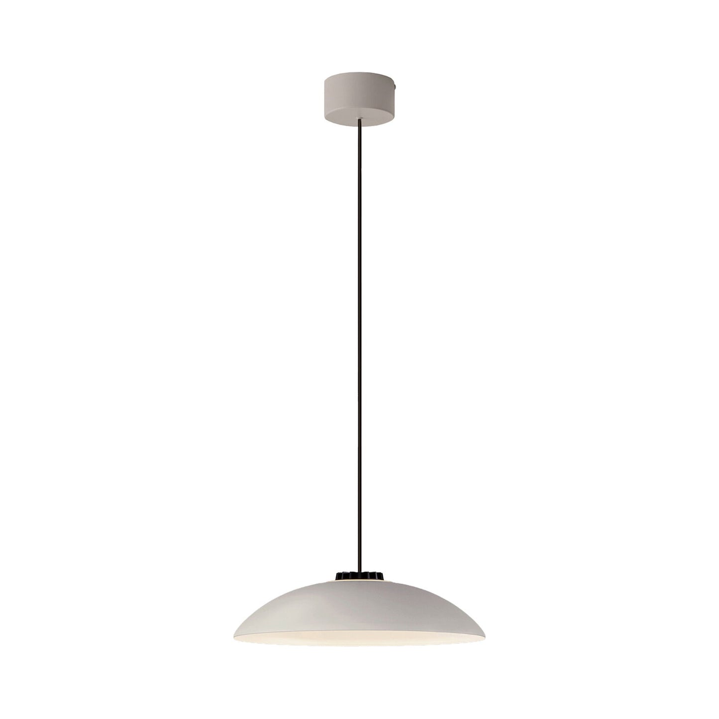 HeadHat LED Pendant Light in White (White Surface/Small).