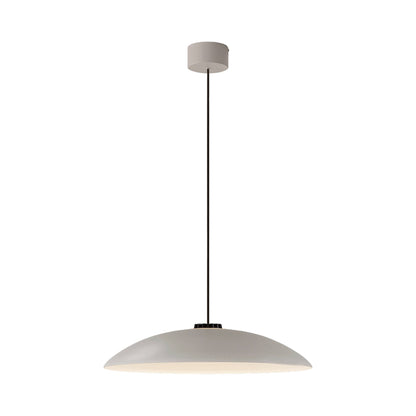 HeadHat LED Pendant Light in White (White Surface/Medium).