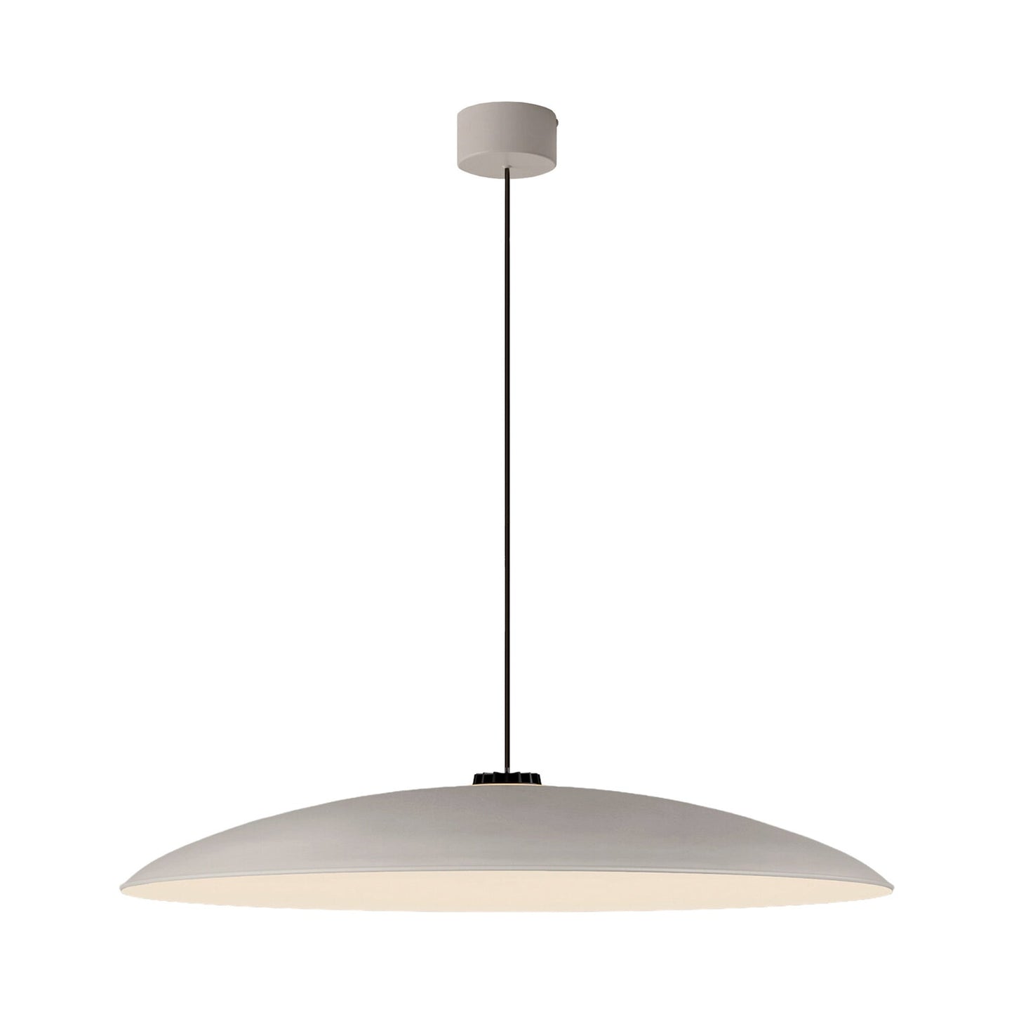 HeadHat LED Pendant Light in White (White Surface/Large).