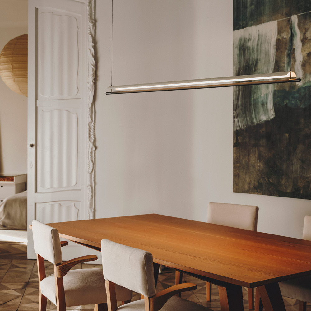 Lámina 165 LED Pendant Light in dining room.