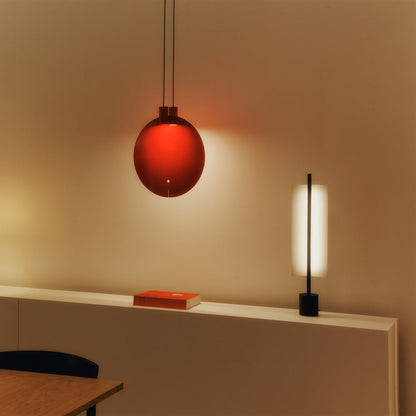 Lámina 45 LED Table Lamp in dining room.