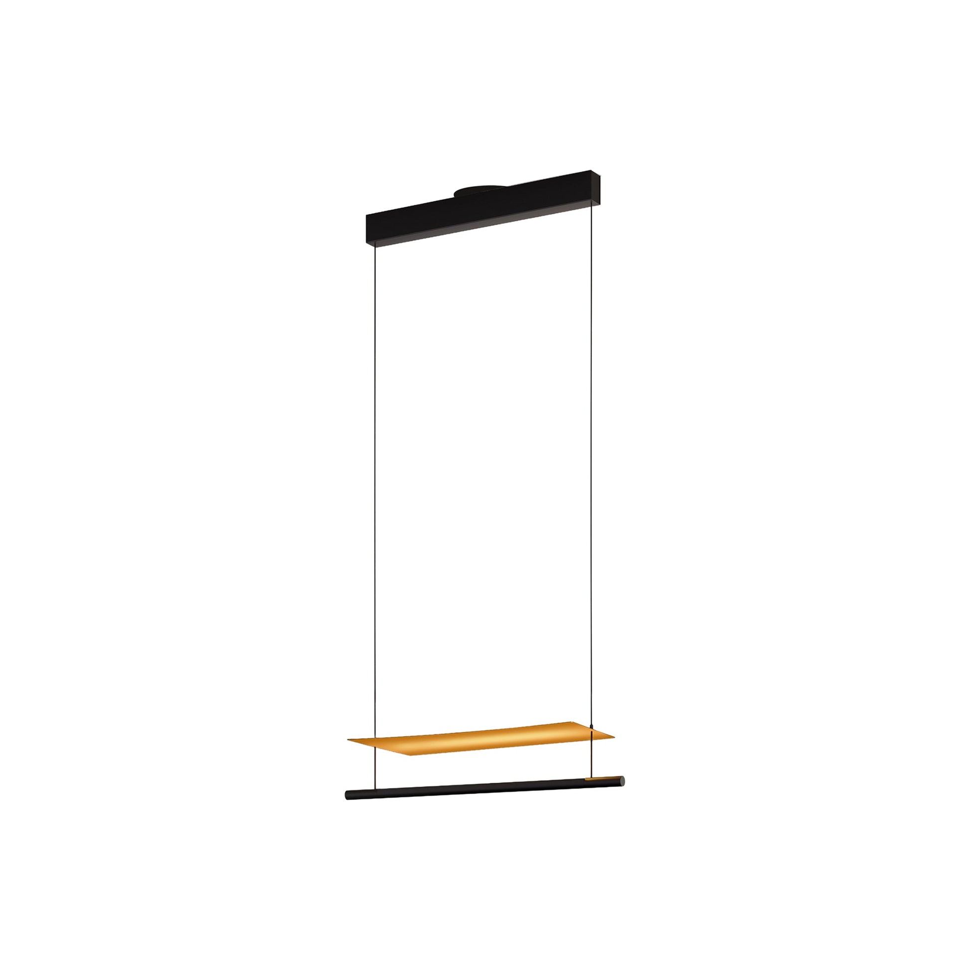 Lámina Dorada 45 LED Pendant Light.