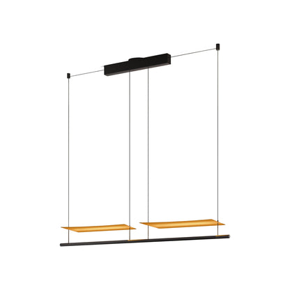 Lámina Dorada 45 LED Pendant Light (46.4-Inch).