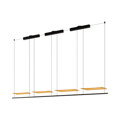 Lámina Dorada 45 LED Pendant Light (93-Inch).