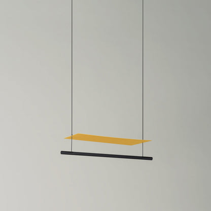 Lámina Dorada 45 LED Pendant Light in Detail.