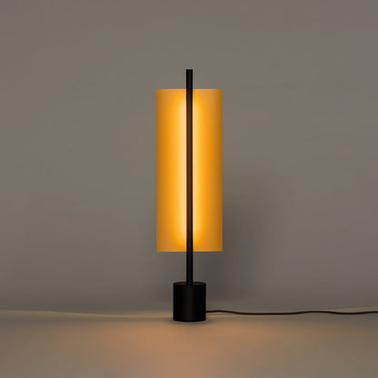 Lámina Dorada 45 LED Table Lamp in Detail.
