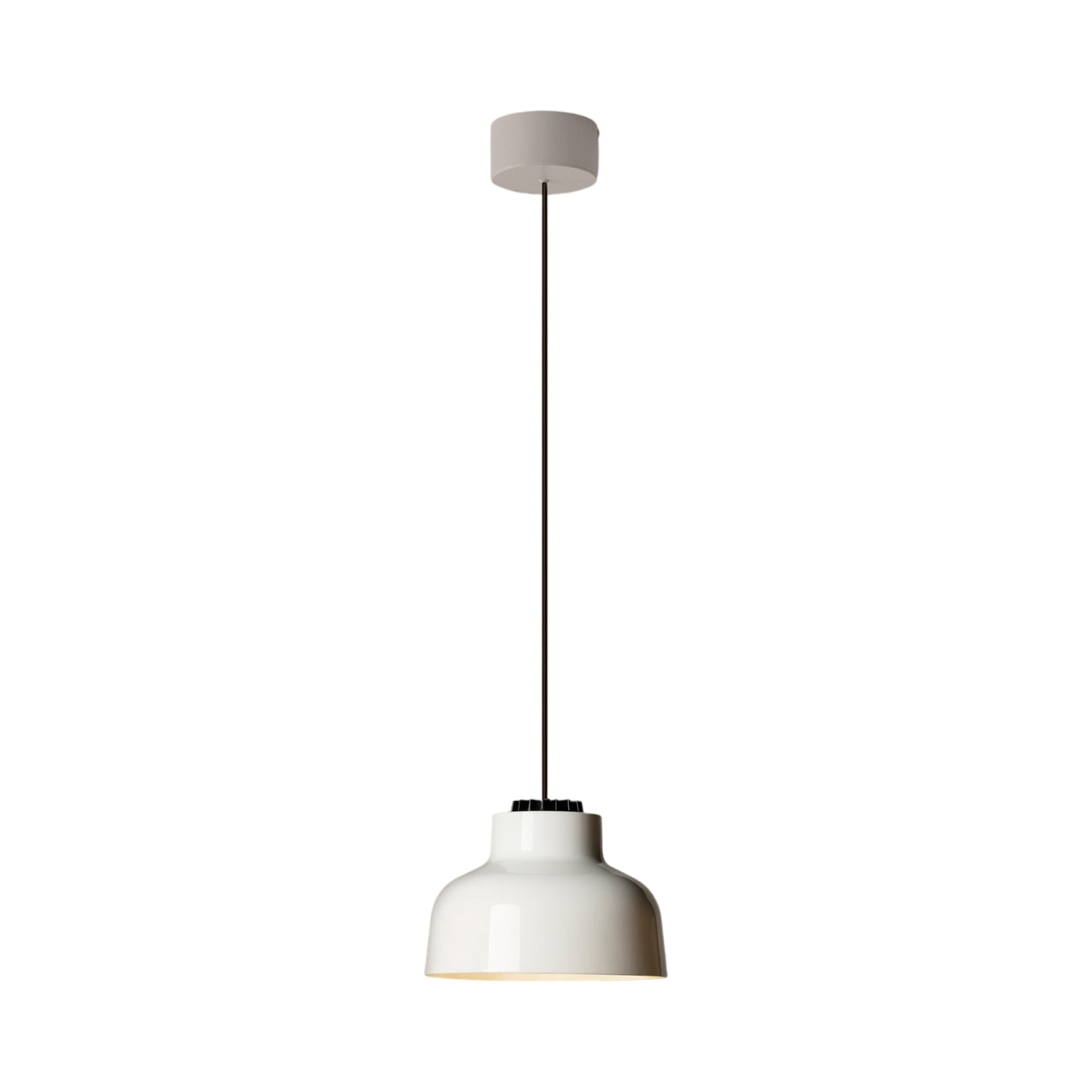 M64 LED Pendant Light in White Surface/Off White.
