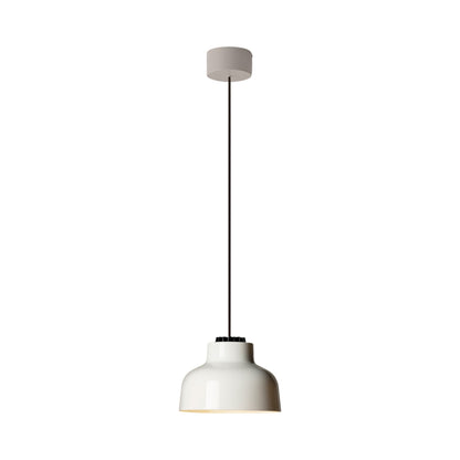 M64 LED Pendant Light in White Surface/Off White.