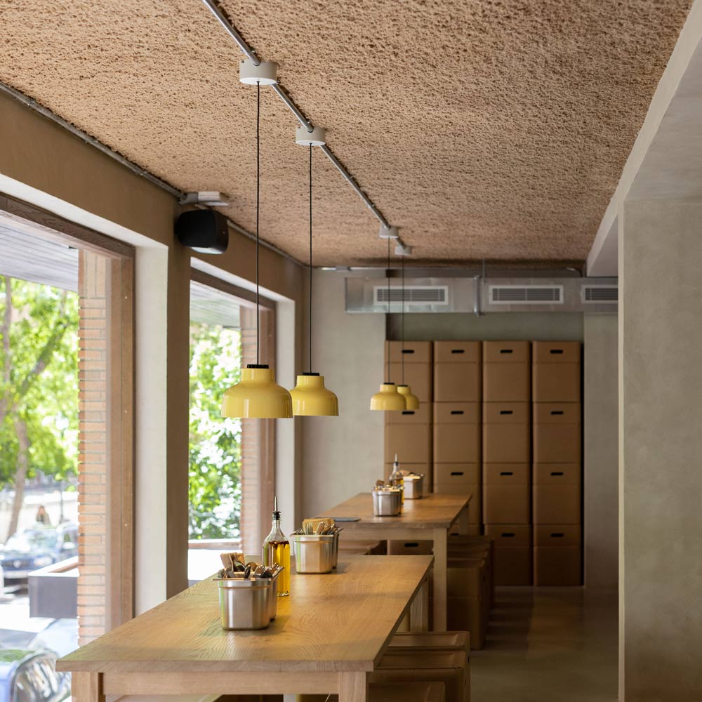 M64 LED Pendant Light in restaurant.