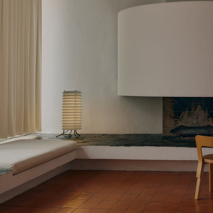 Maija LED Floor Lamp in living room.