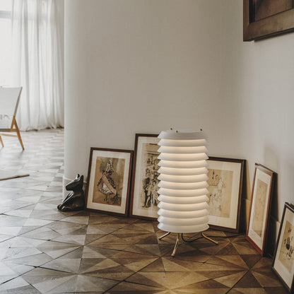 Maija LED Floor Lamp in living room.