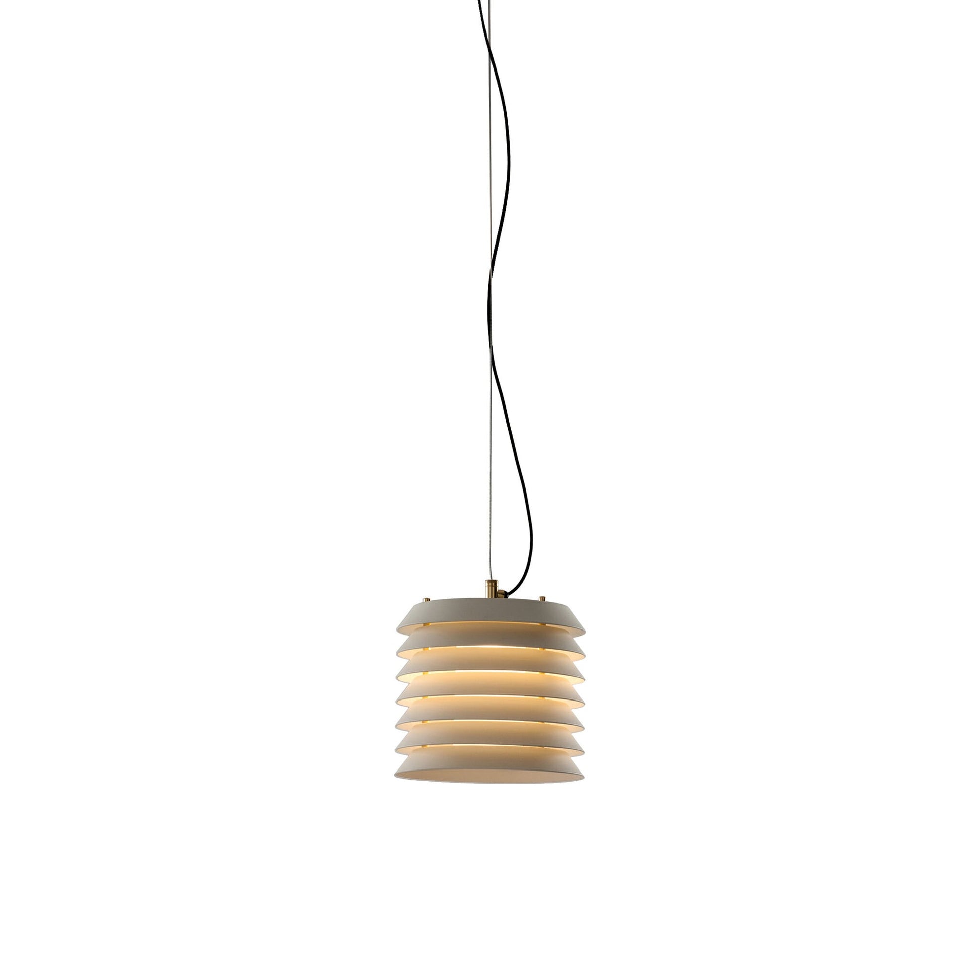 Maija LED Pendant Light in White (5.9-Inch).