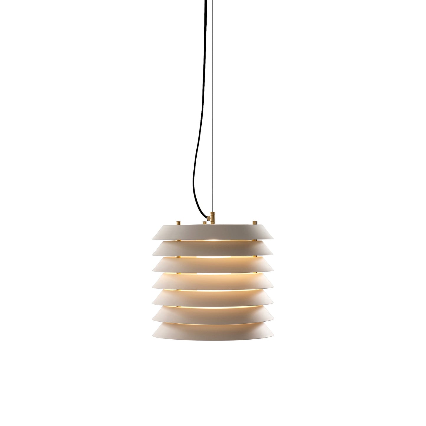 Maija LED Pendant Light in White (11.8-Inch).