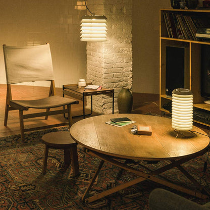 Maija LED Pendant Light in living room.
